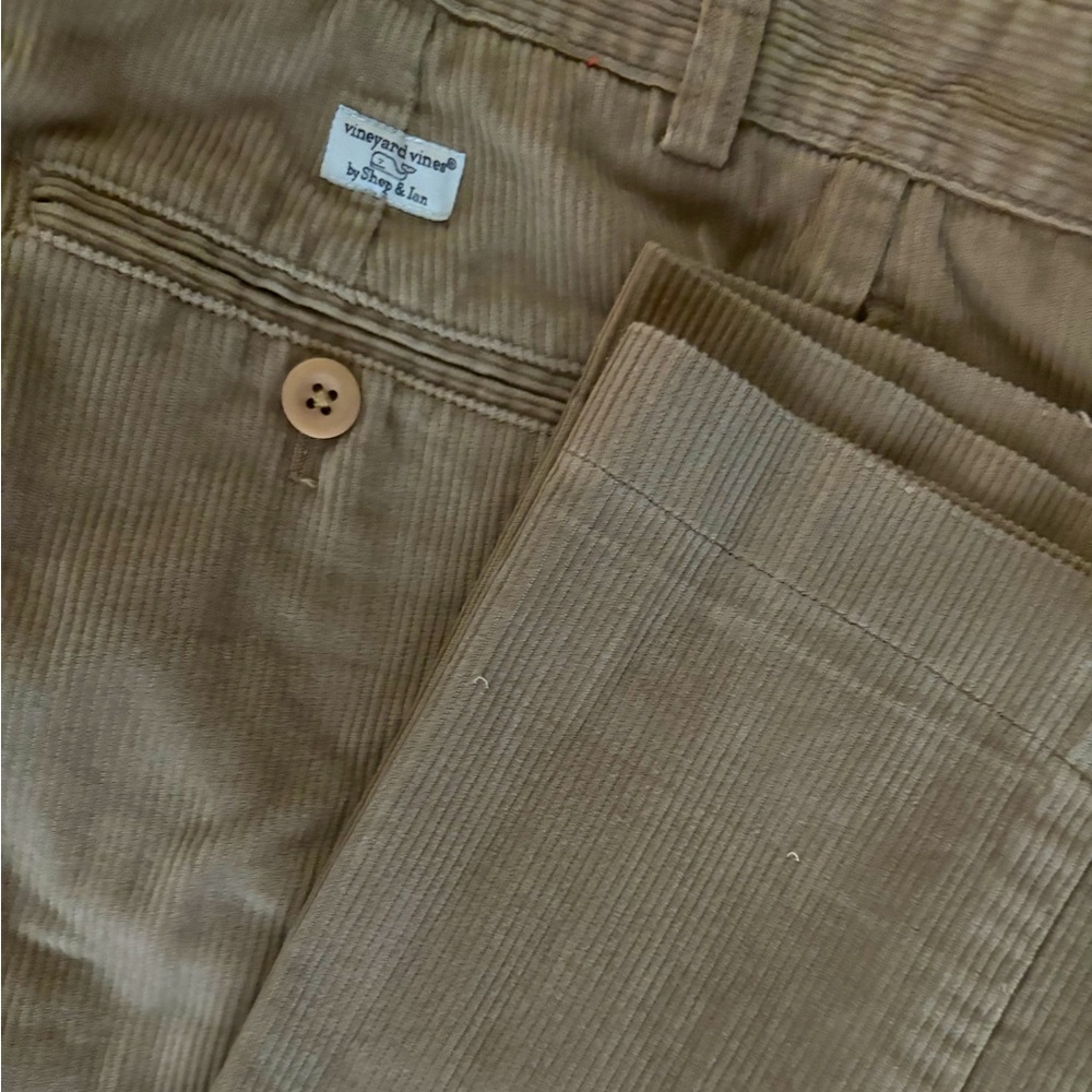 Vineyard Vines Boys beige/tan Corduroy Pants